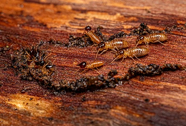 Plaga de termitas